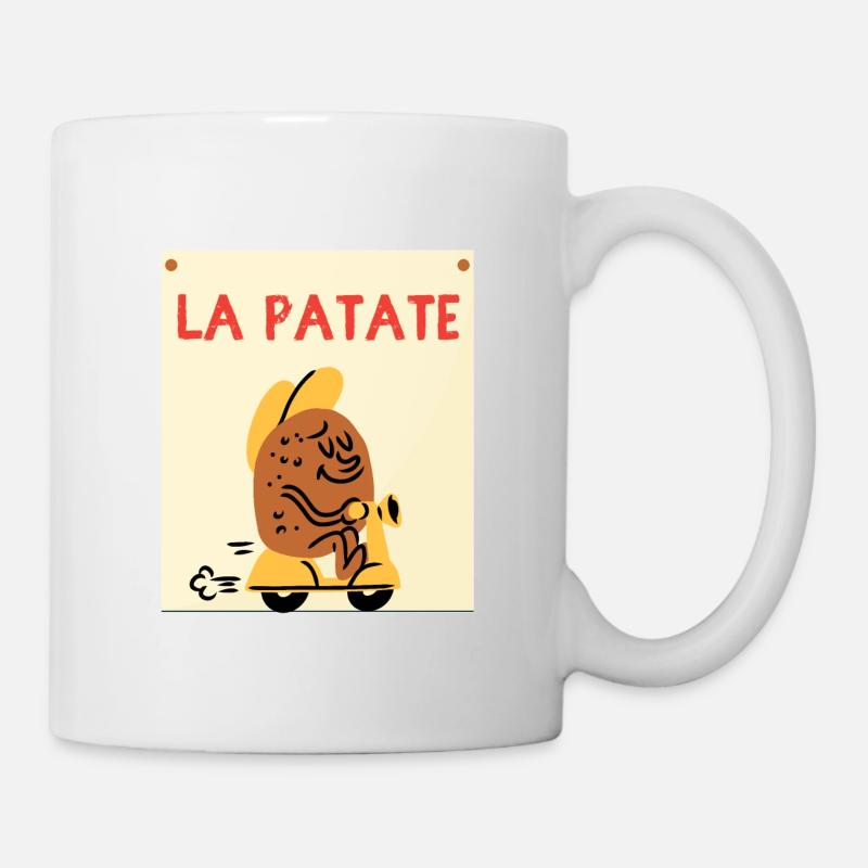 LA PATATE - Mug blanc - blanc