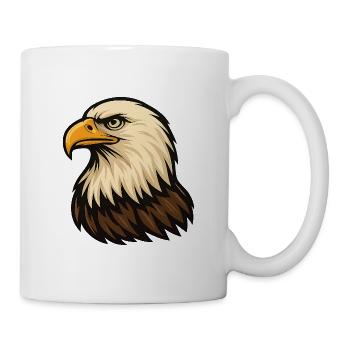 Eagle Head - Mug - white - Right
