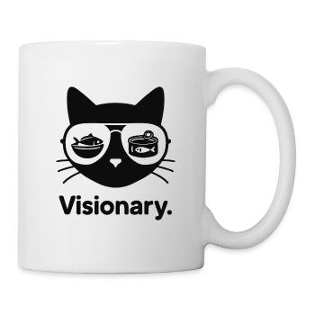 Visionary Cat Fish Lenses - Mug - white - Right