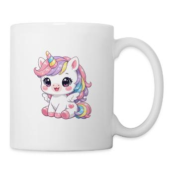Einhorn - Tasse - Weiß - Rechts