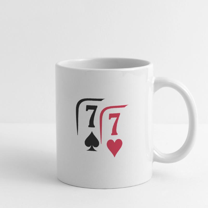 PAIR 7 Mug blanc