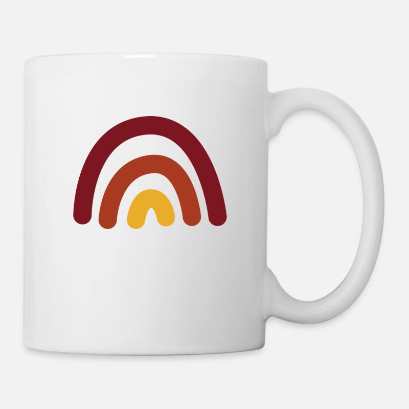 Arc-en-ciel - Mug blanc - blanc