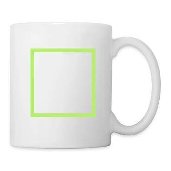 Square Square Pattern - Mug - white - Right