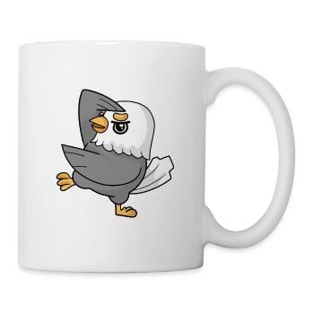 Eagles dance dancercool - Mug - white - Right