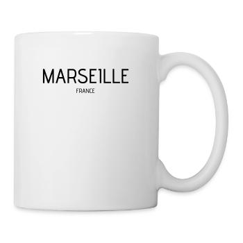 Marseille - Tasse - Weiß - Rechts