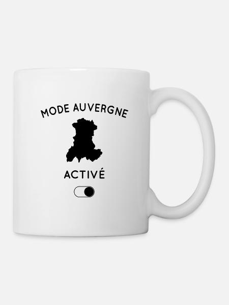 Mode Auvergne activé - Mug blanc - blanc
