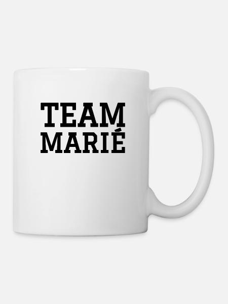 TEAM Marié - Sport - Mug blanc - blanc