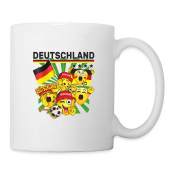 Fußballfans Deutschland - The Goodeys ® - Tasse - Weiß - Rechts