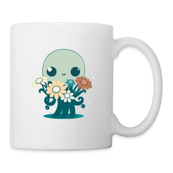 Liebevolle Tentakel 1 - Tasse - Weiß - Rechts