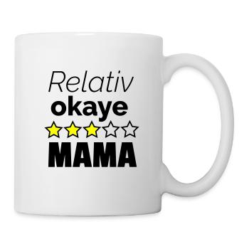 okaye Mama - Tasse - Weiß - Rechts