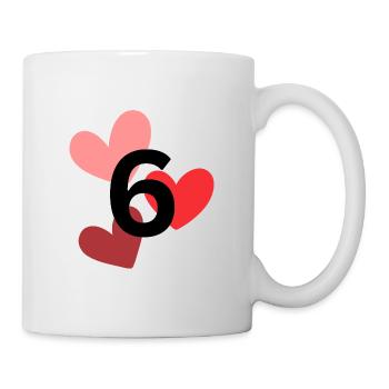 6 - Mug blanc - blanc - Droite