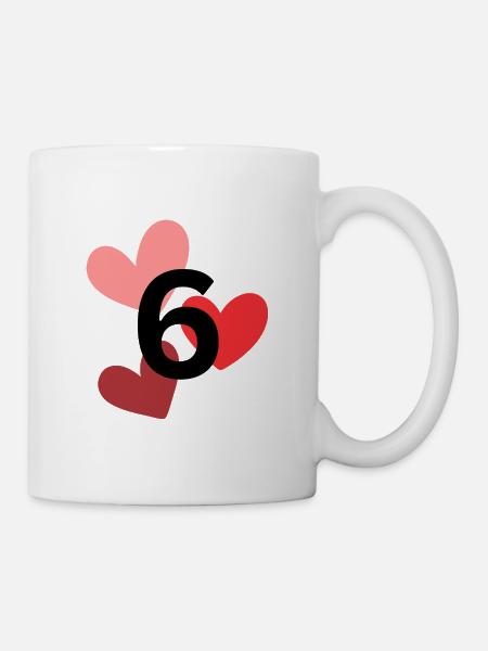 6 - Mug blanc - blanc
