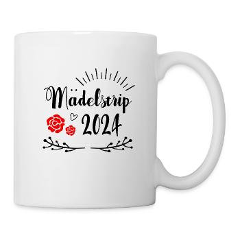 Mädelstrip 2024 Girls Trip Mädelstour Mädlstrip - Tasse - Weiß - Rechts