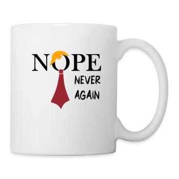 Non. Plus jamais - Mug blanc - blanc - Droite