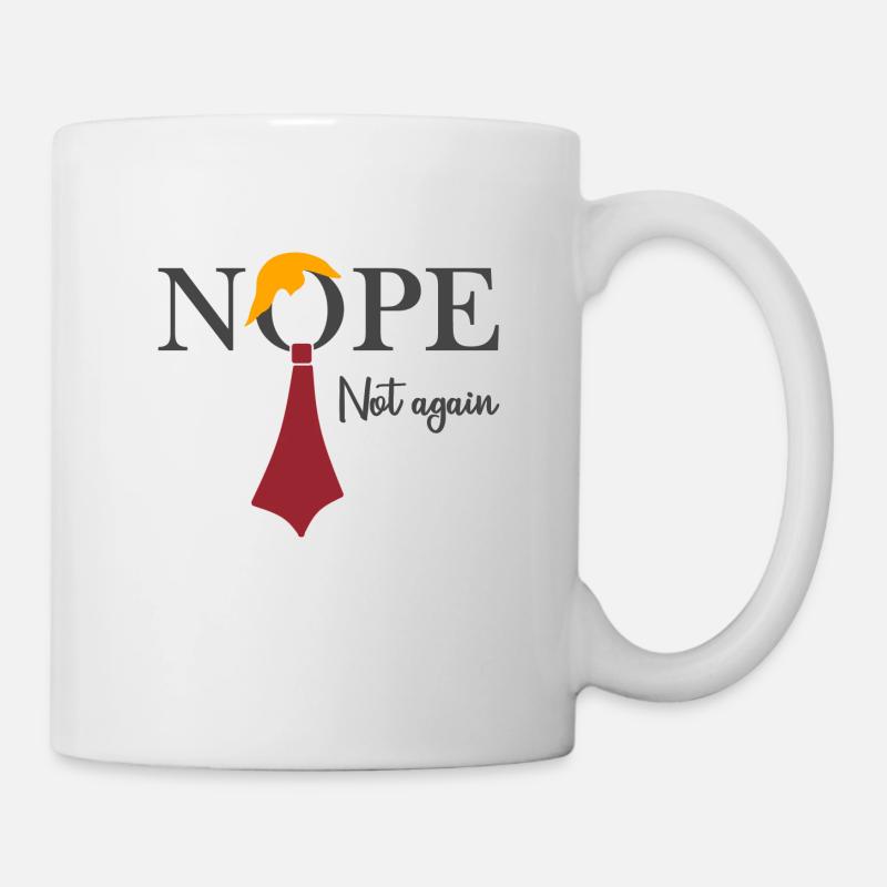 Nein. Nicht schon wieder - Tasse - Weiß
