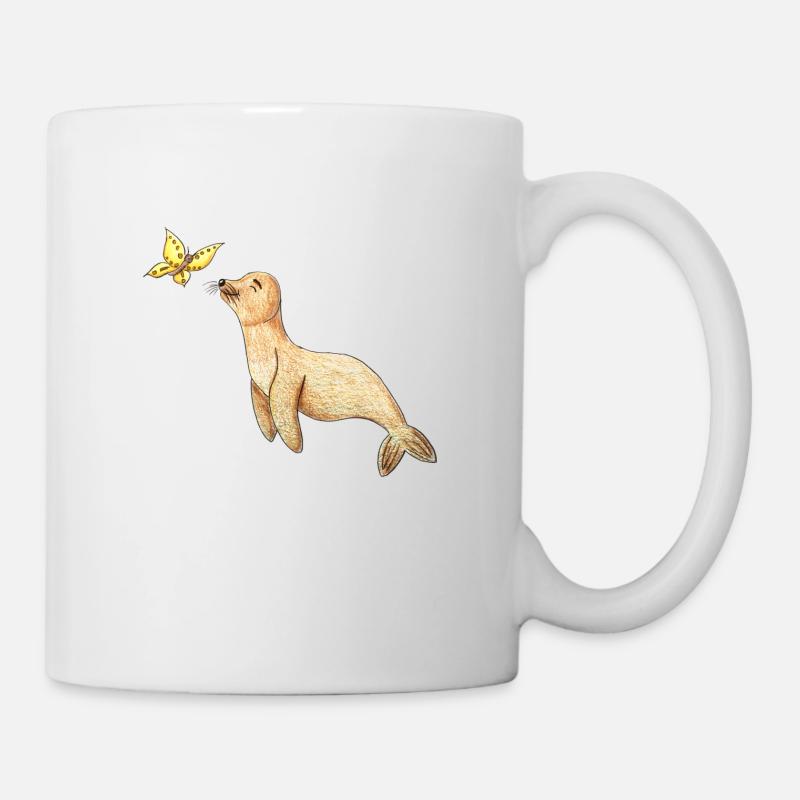 Sceau réfrigéré - Mug blanc - blanc