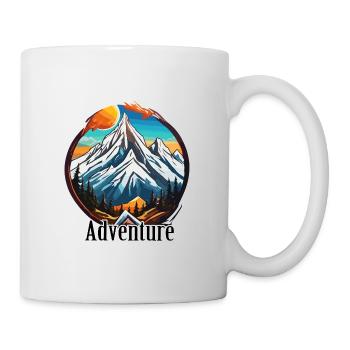 Adventure / Mountains / Peaks / Hiking / Tyrol - Mug - white - Right