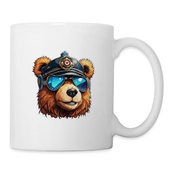 Teddy Bear / Cuddly Toy / Stuffed Animal / Gift Idea - Mug - white - Right