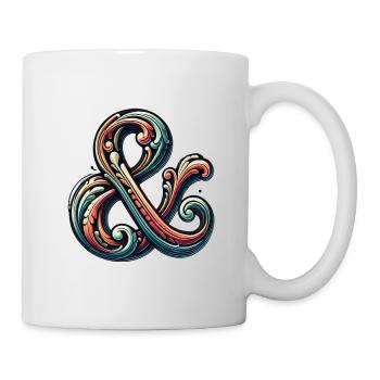 Icon Stylish Sign Logo Emblem For And - Mug - white - Right