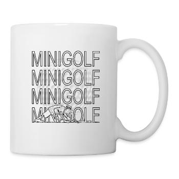 golf on the golf course is fun - Mug - white - Right