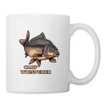 Carp Whisperer Carp Fishing - Mug - white - Right