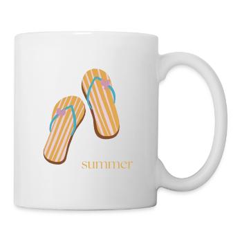 Summer - Tasse - Weiß - Rechts