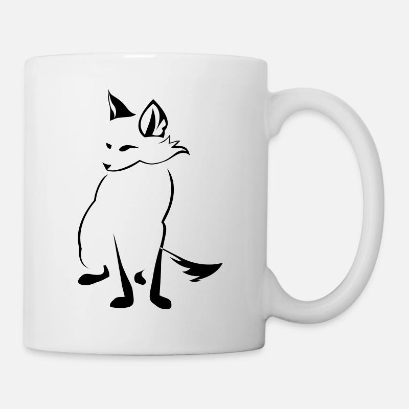 Renard - Mug blanc - blanc
