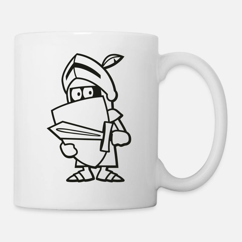 vl032a_ritter_1c - Mug blanc - blanc