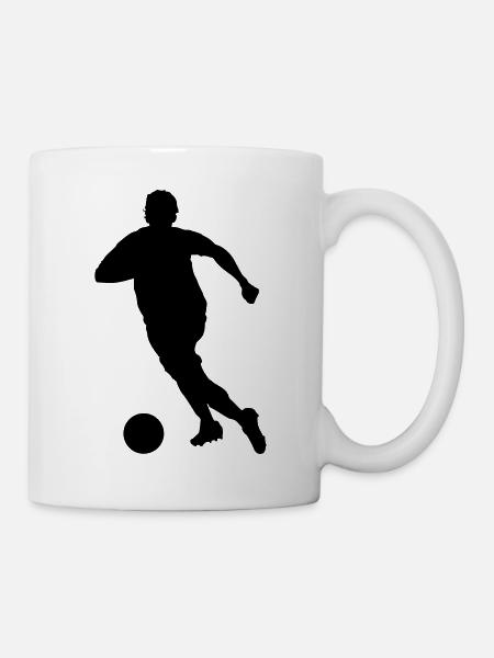 Fußballer - Tasse - Weiß