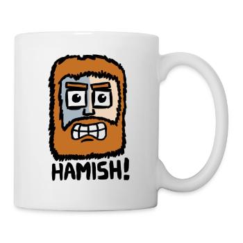 Braveheart Scottish Hamish - Mug - white - Right