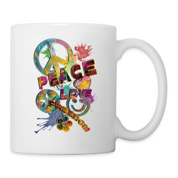 Faites l'amour pas la guerre - Mug blanc - blanc - Droite