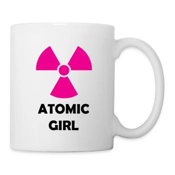 Atomic Mädchen - Tasse - Weiß - Rechts
