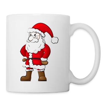 Weihnachtsmann - Tasse - Weiß - Rechts