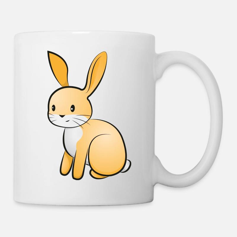 Hase - Tasse - Weiß