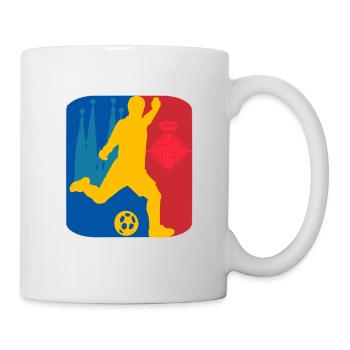 Barcelona - Tasse - Weiß - Rechts