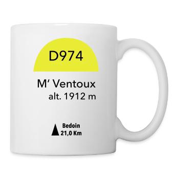 Mont Ventoux - Tasse - Weiß - Rechts
