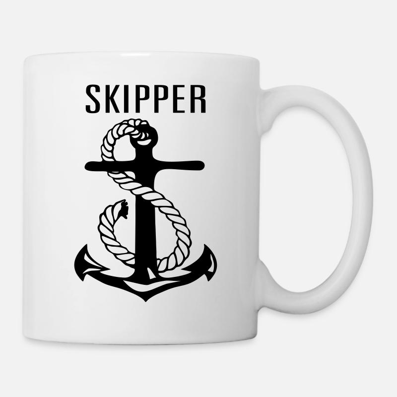 Skipper captain captain - Mug - white