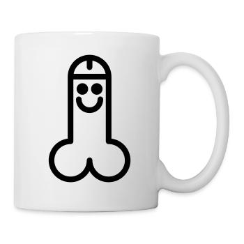 penis male - Mug - white - Right