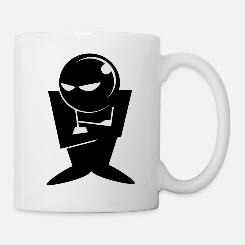 Grognon - Mug blanc - blanc