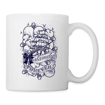 caravelle bateau - Mug blanc - blanc - Droite