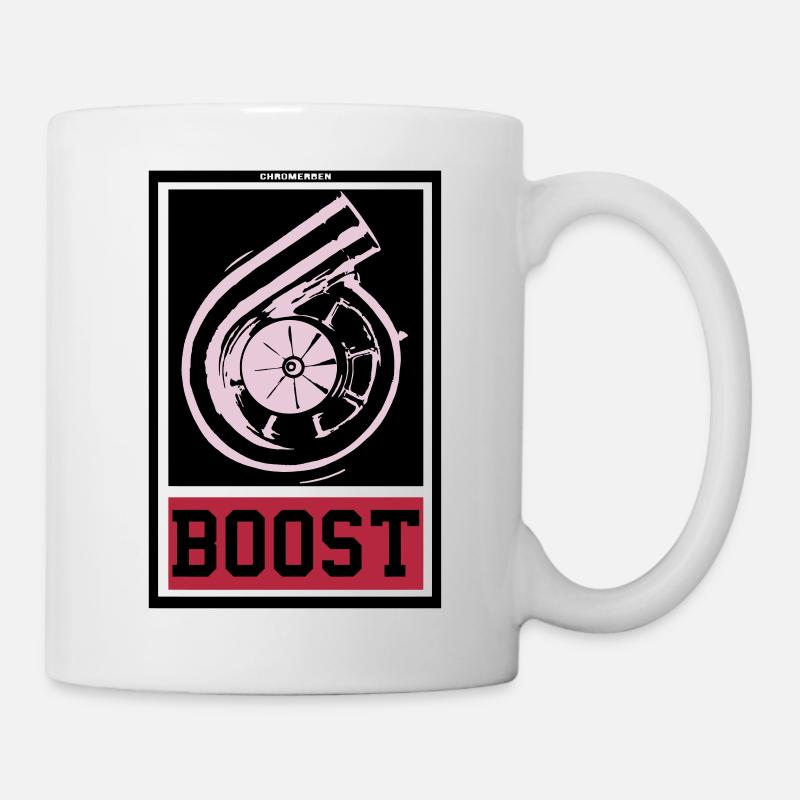 BOOST - Tasse - Weiß