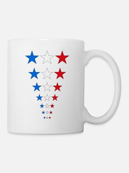 stars - Tasse - Weiß