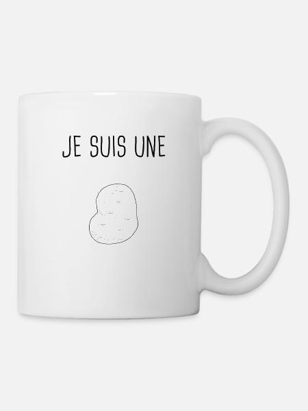 Je suis une patate - Mug blanc - blanc