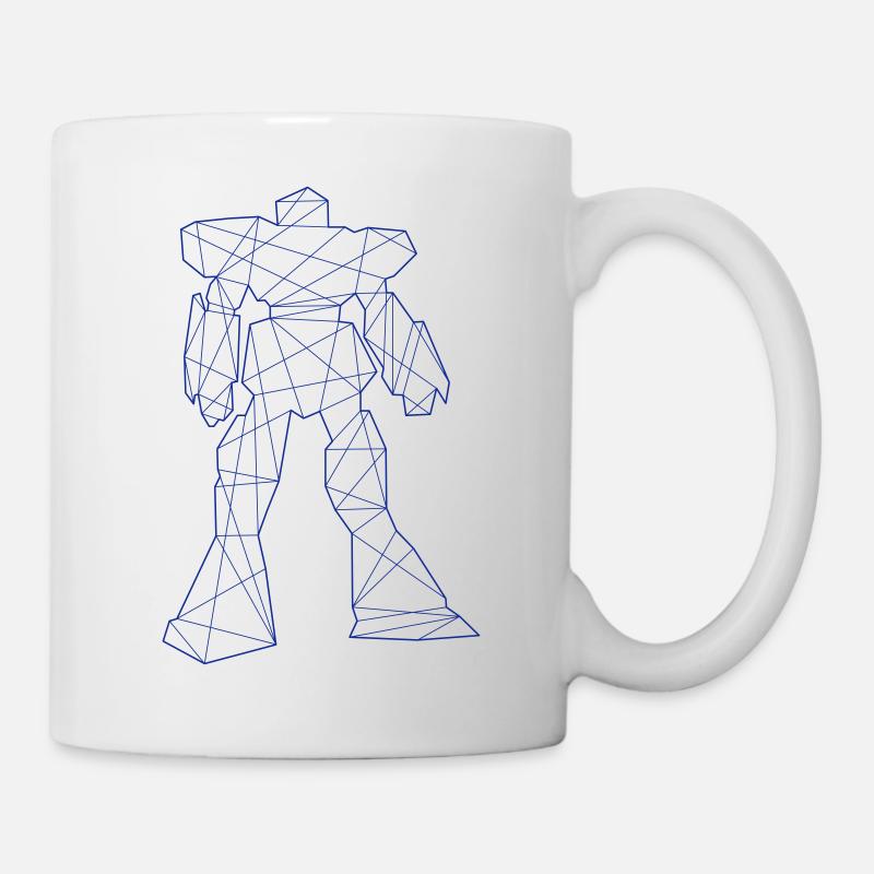 Roboter - Tasse - Weiß