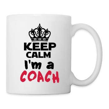 i'm a coach 2 - Mug blanc - blanc - Droite