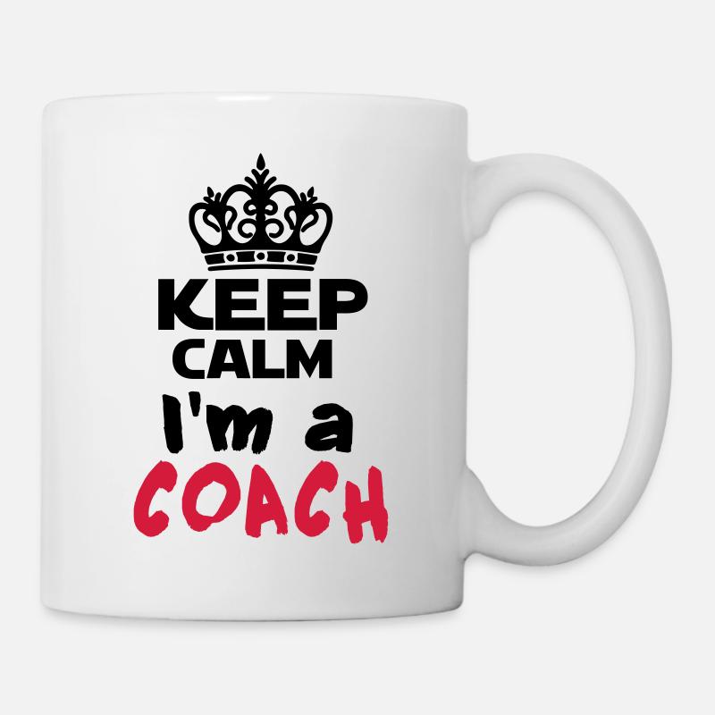 i'm a coach 2 - Mug blanc - blanc