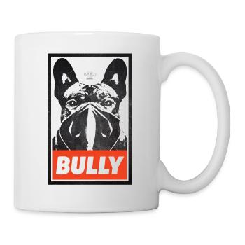 Bully Streetart - Tasse - Weiß - Rechts