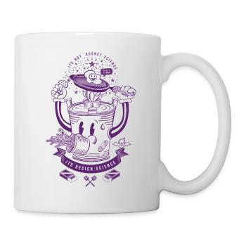 MR Rocket Stove (purple) - Mug - white - Right