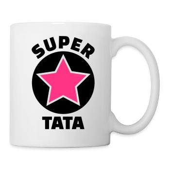 super tata (v.5) - Mug blanc - blanc - Droite