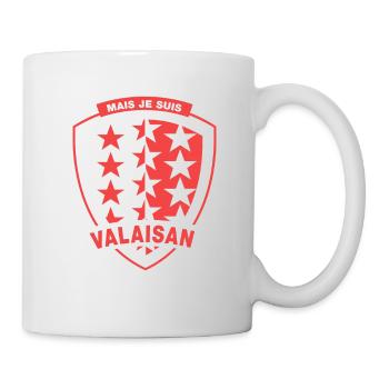 VALAISAN Je ne suis pas parfait - Mug blanc - blanc - Droite